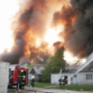 Tűz a Videoton Ipari Parkban - Tűzoltóság képei