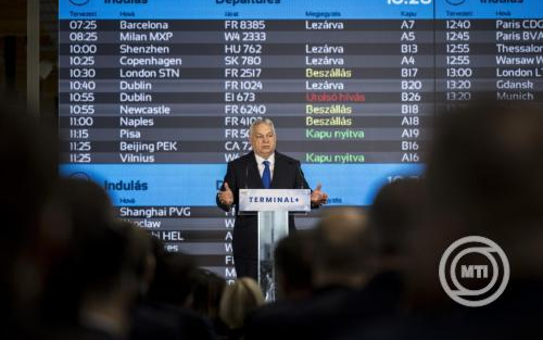 Orbán Viktor: a Liszt Ferenc repülőtér az évtized végére a régió legfontosabb központja lehet